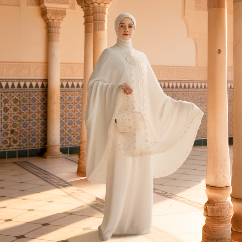 MANDJHA SABIRA Prayer Set Raya By IVAN GUNAWAN - Mukena Muslim Modest ORIGINAL