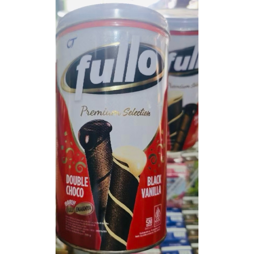 FULLO premium selection wafer roll KALENG 196 gram