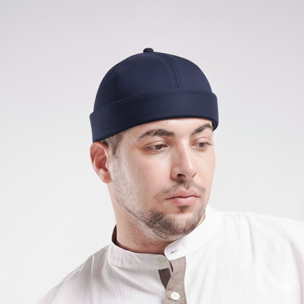 LUQMAN HAKIM - MIKI HAT | Topi Pria Muslim | Peci Modern | Topi Sholat | Songkok Modern | Songkok St