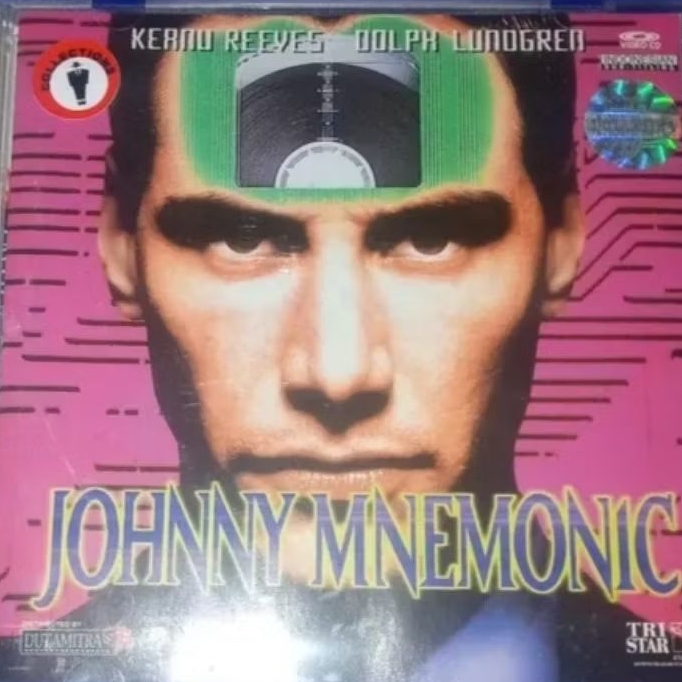 VCD Original Johnny Mnemonic Feat Keanu Reeves Teks Indonesia