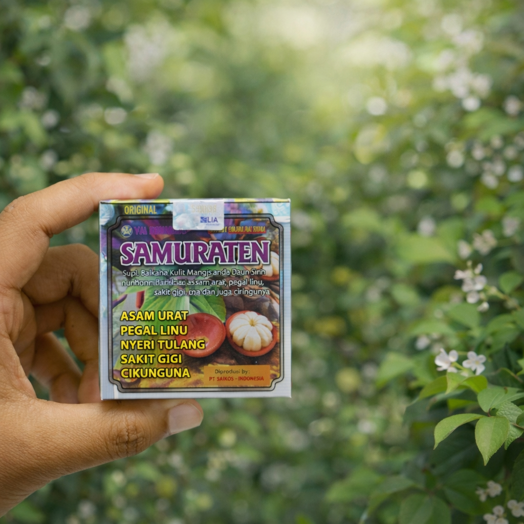 MAK Samurateng 40 Kapsul - Jamu Tolak Tolak AsamUrat dan Pegal Linu-----