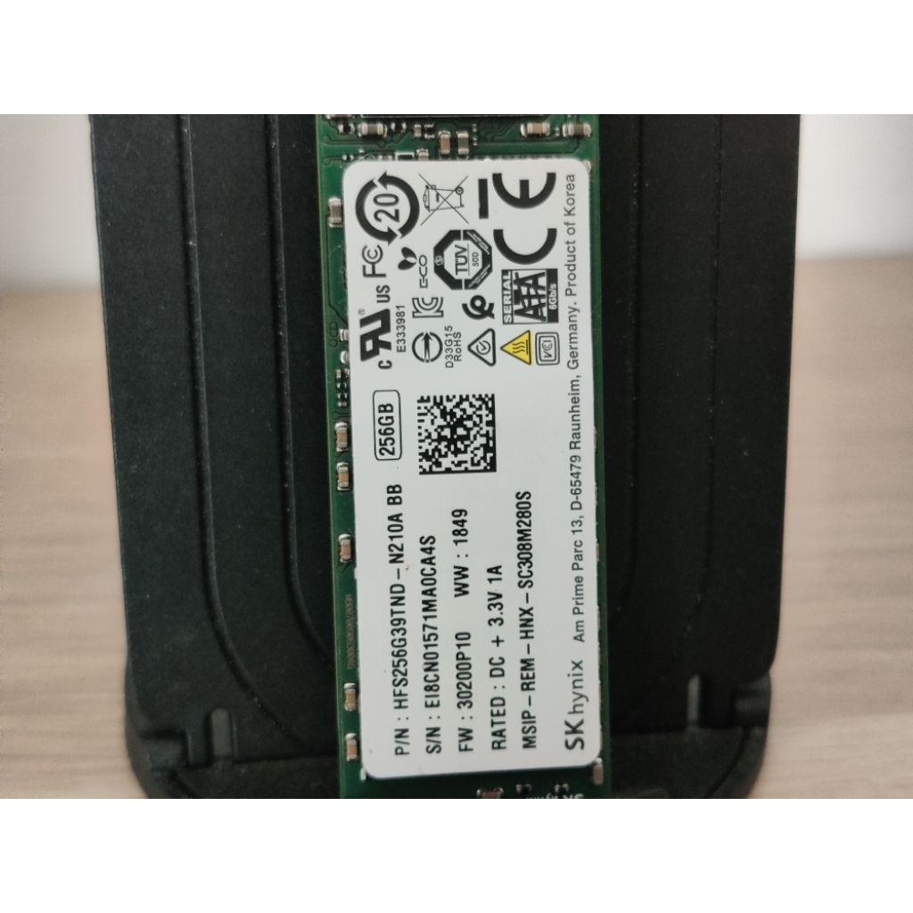 SSD Hynix 256GB Bekas Laptop Asus Zenbook