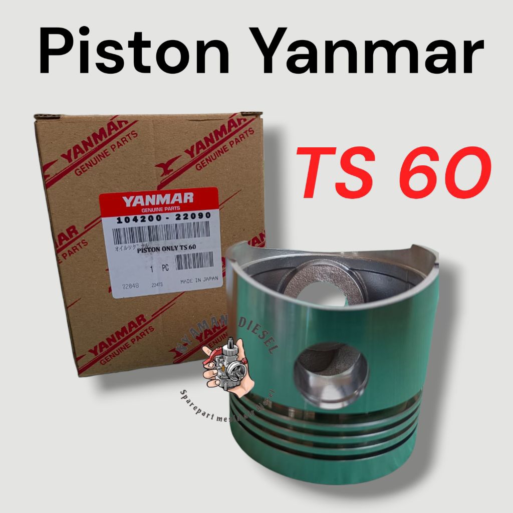 Piston Only TS-60 - Piston Mesin Diesel Yanmar TS-60