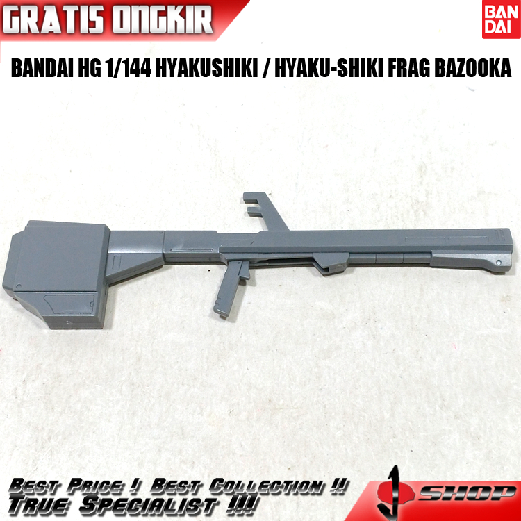 BANDAI HG 1/144 HYAKUSHIKI  HYAKU-SHIKI FRAG BAZOOKA HG3676