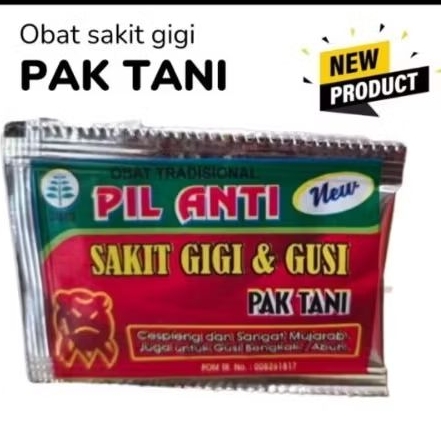 Obat sakit gigi PT(pak tani)