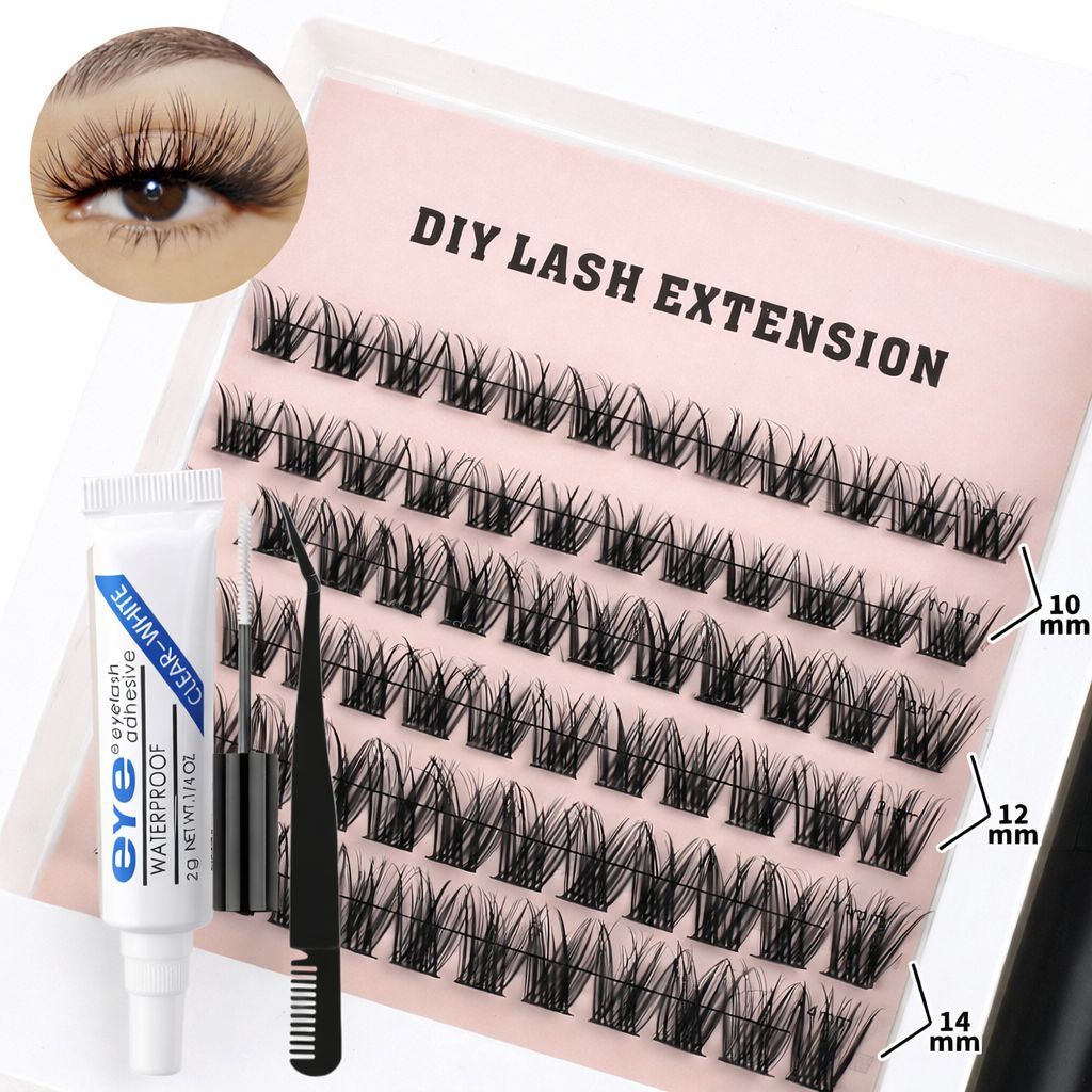 HCL Bulu Mata Tanam Import Cluster Eyelash Extention - Bulu Mata Terbaru Halus Lembut DS Small