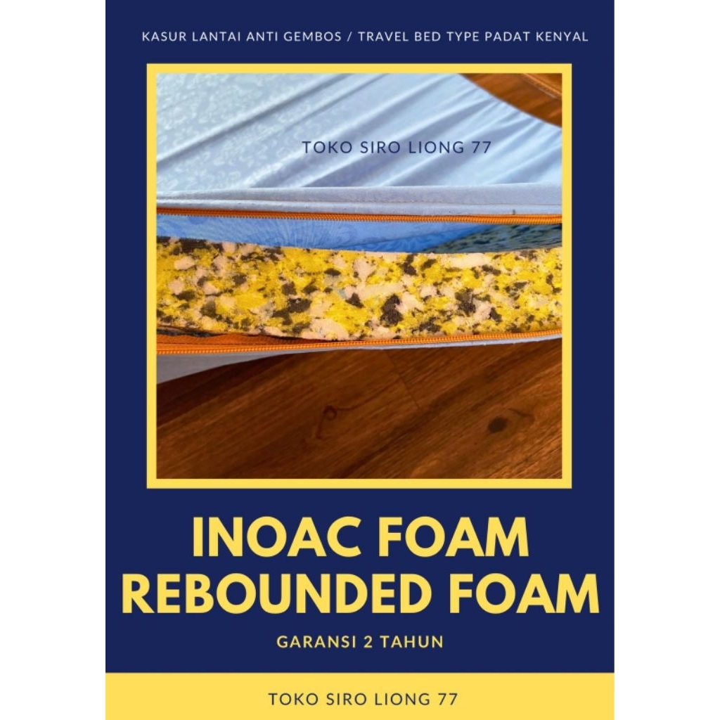 Kasur Busa inoac Rebonded 160x180x5 / Kasur Lantai Inoac / Kasur Lipat Inoac Busa ANTI GEMBOS TEBAL 