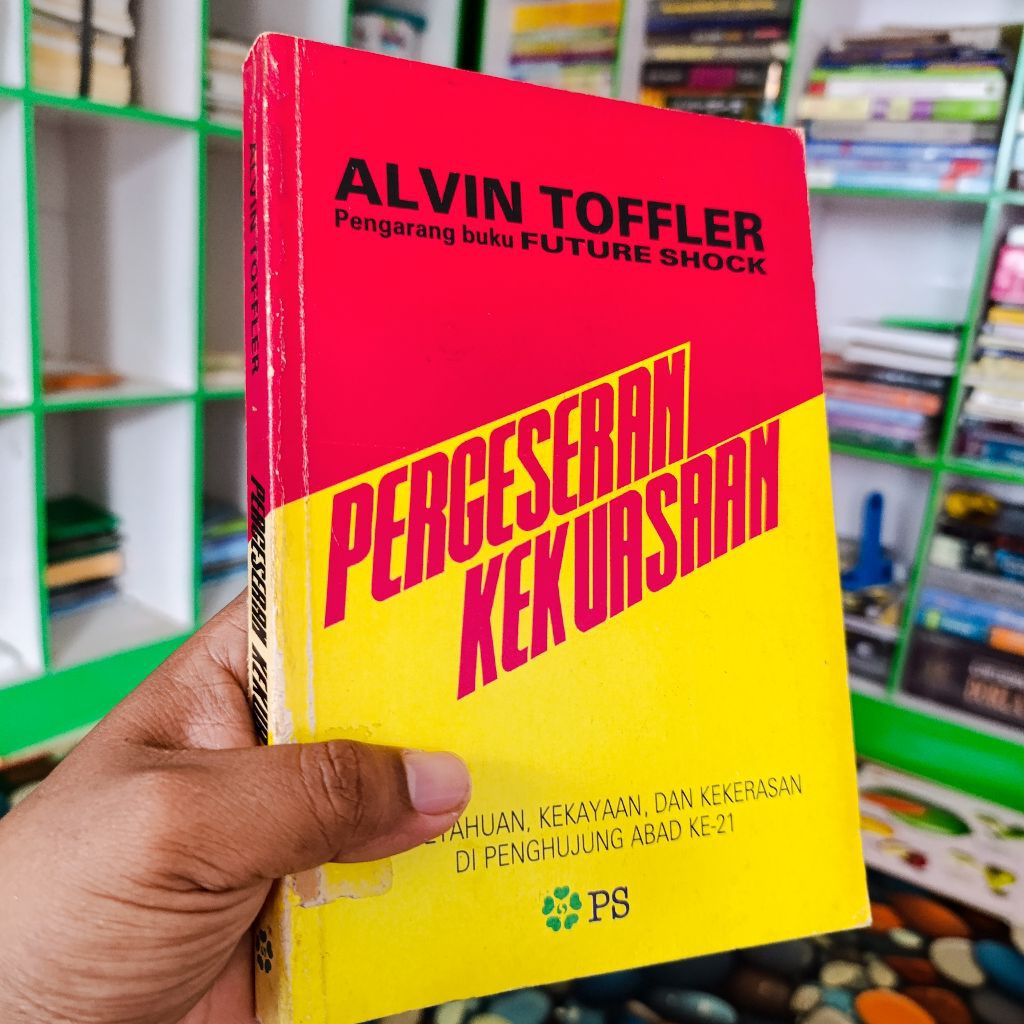 buku pergeseran kekuasaan-alvin toffler original