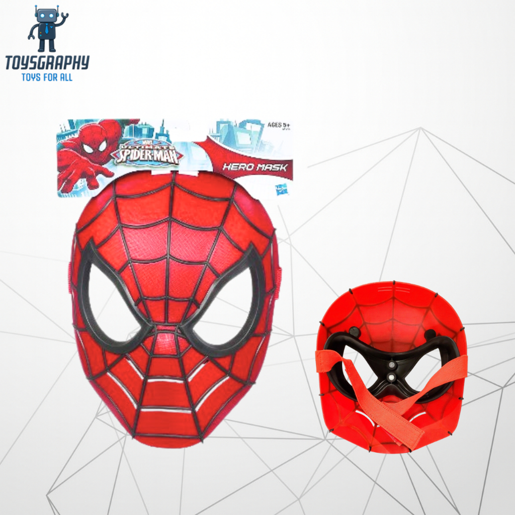Ultimate Spider Man Hero Mask Hasbro Topeng Spiderman Original