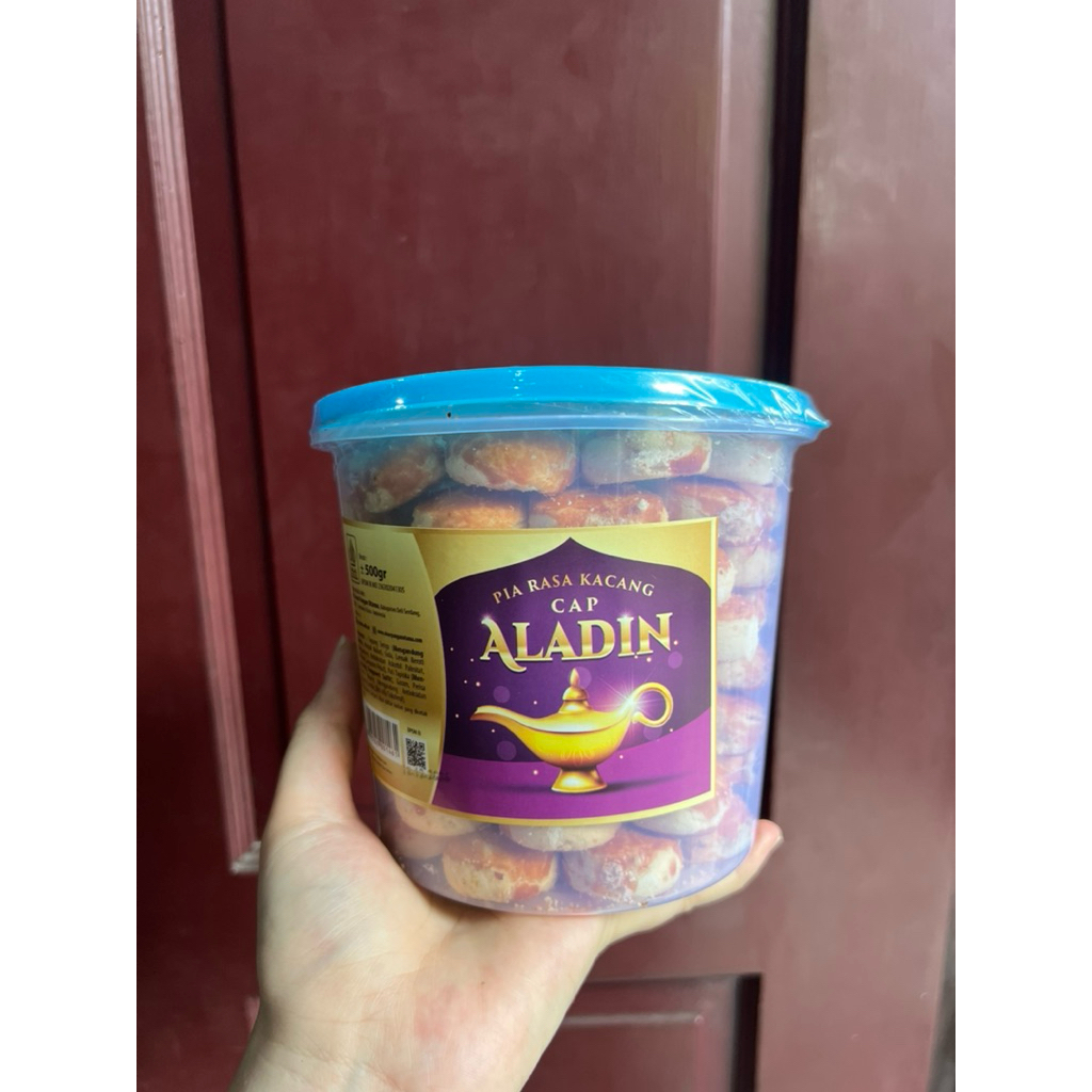 [KEMASAN TOPLES 500 GRAM] ROTI KACANG ALADIN