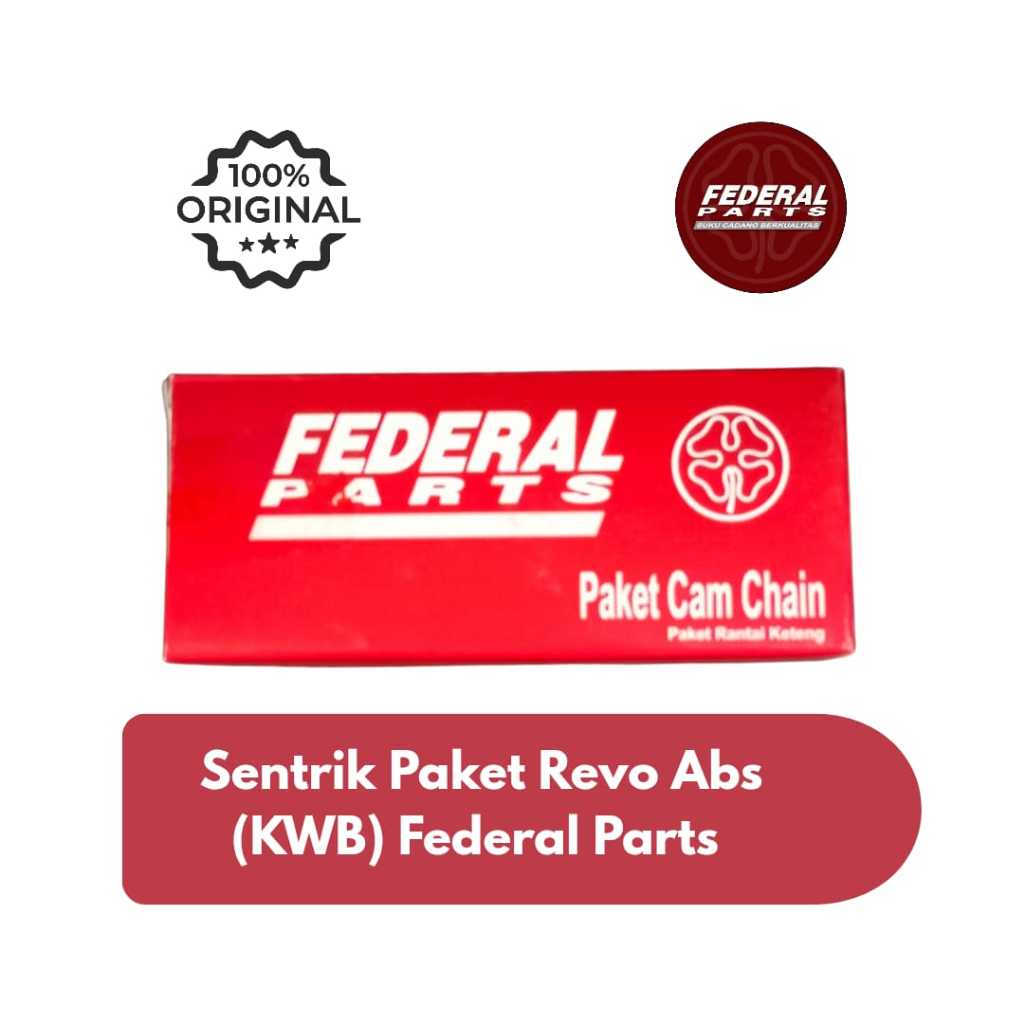 Sentrik Paket Revo Absolute (KWB) Federal / Rantai Keteng Motor Revo Absolute Federal