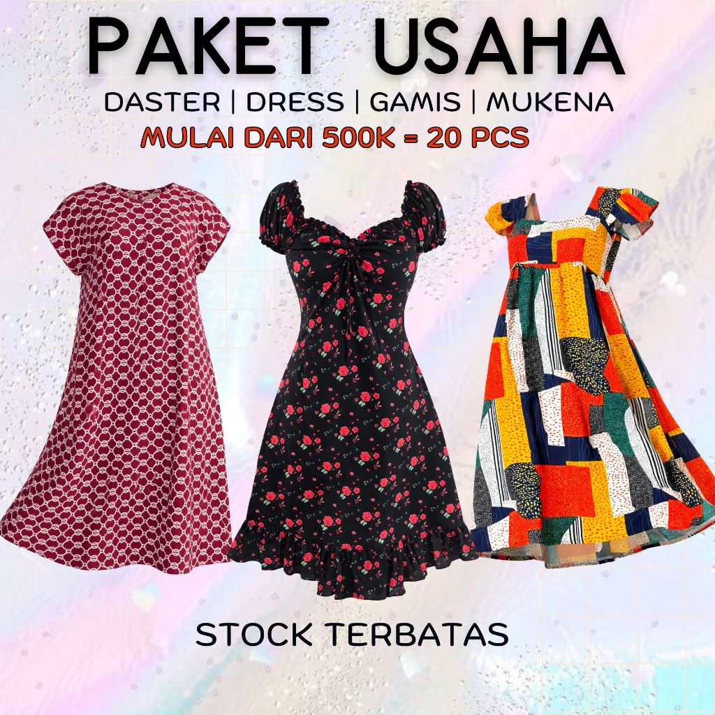 PAKET USAHA DASTER RAYON PREMIUM / RAYON USAHA / DASTER PREMIUM