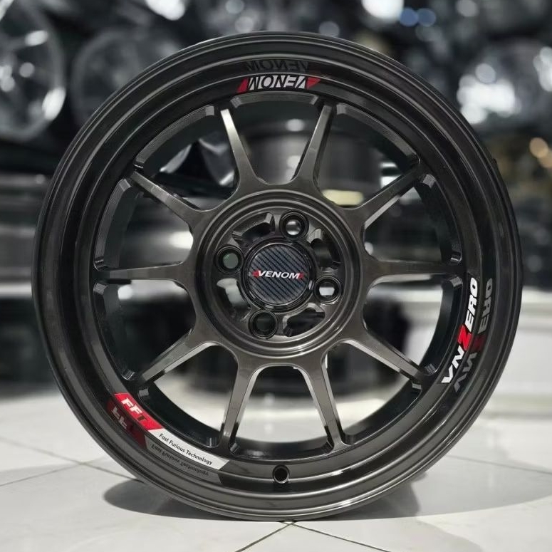 velg ring 16 VENOM ZERO lebar 7 et 42 velg r16 freed raize city vios brio mobilio