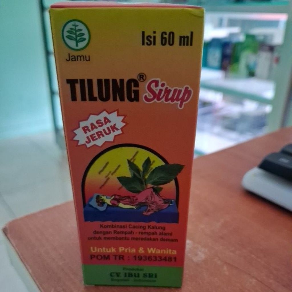 Tilung Sirup Rasa Jeruk 60 ml