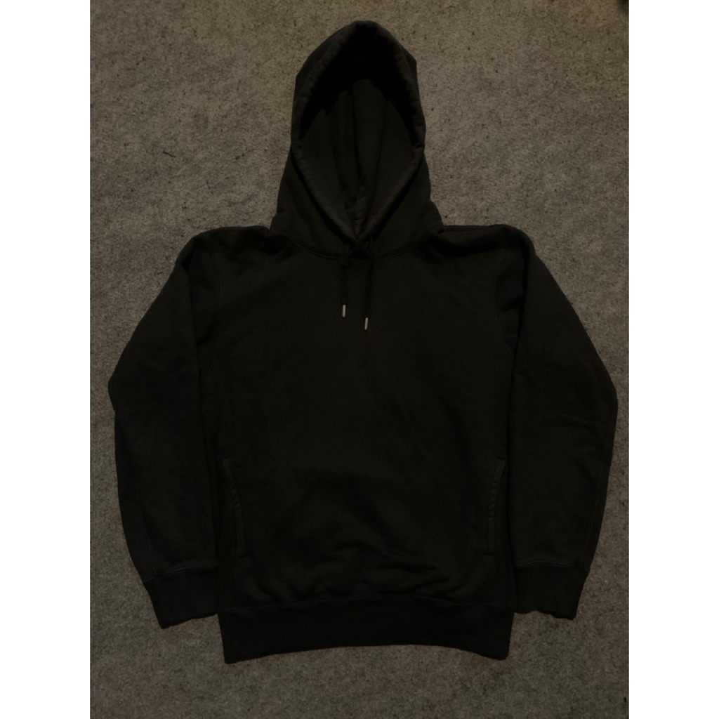 HOODIE UNIQLO HITAM POLOS