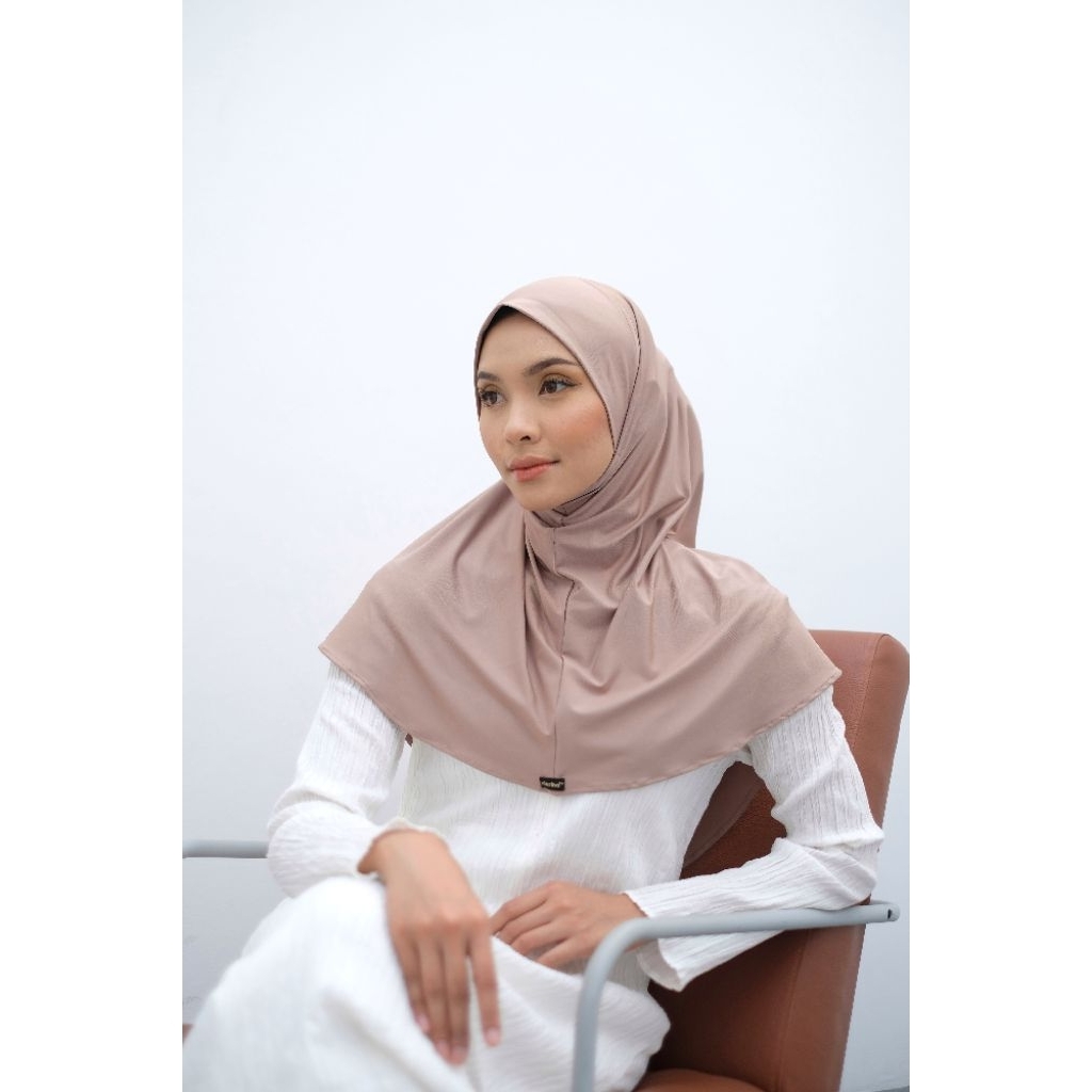 Instan Alin hijab sport tanpa pet bergo sport
