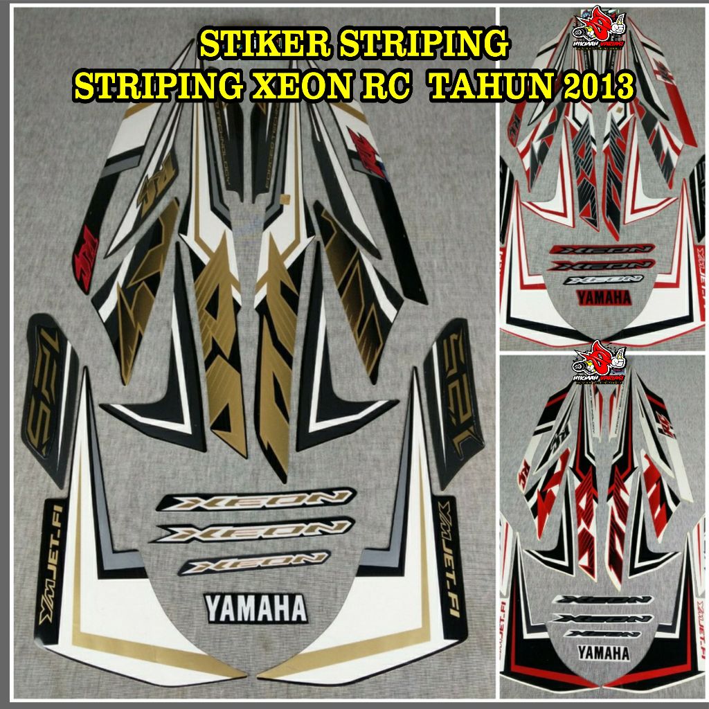 STRIPING XEON RC TAHUN 2013 POLET ORI YAMAHA