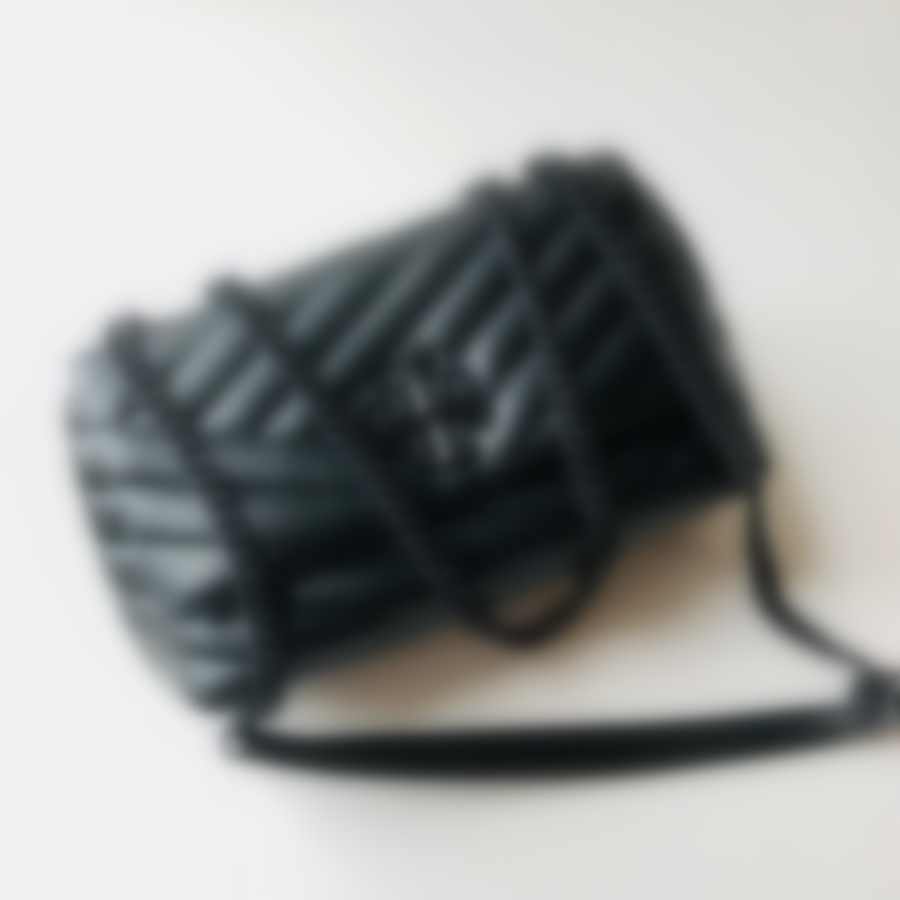 316  22cm  Original TB sheepskin Kira Chevron  Small ladies shoulder bag Crossbody bag