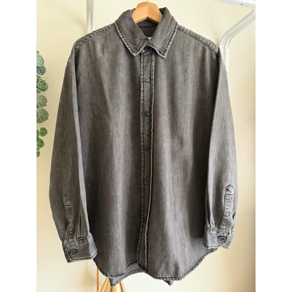 PRELOVED DENIM SHIRT ZARA