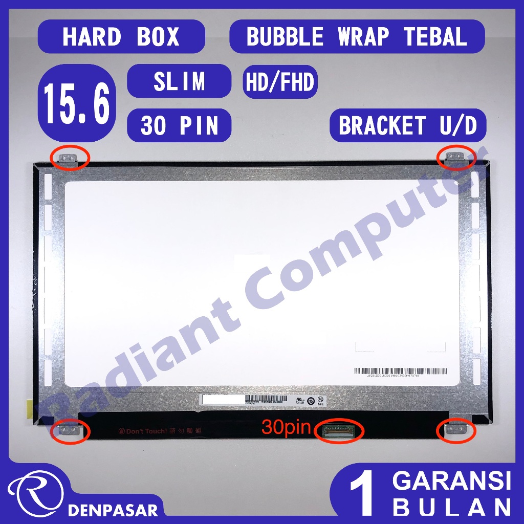 LCD LED DELL Inspiron 5583 non-touch, Precision 3520 non-touch
