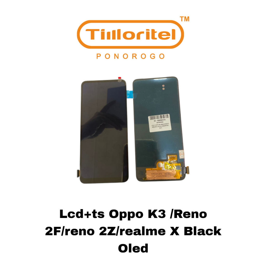 LCD+TS K3 /RENO 2F/RENO 2Z/REALME X BLACK OLED