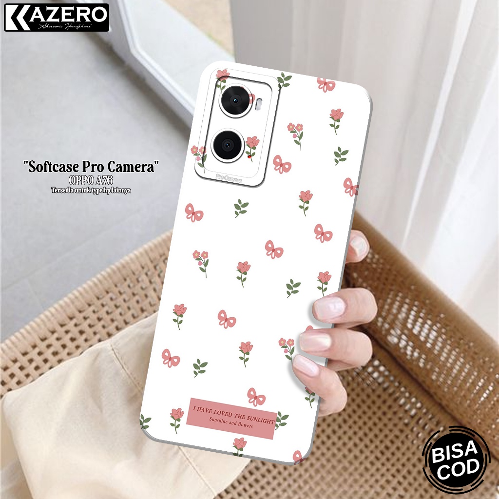 Case Hp OPPO A76 Fashion Case Aesthetic Silikon Pro Camera Softcase OPPO A76 Casing OPPO A76 Kesing 