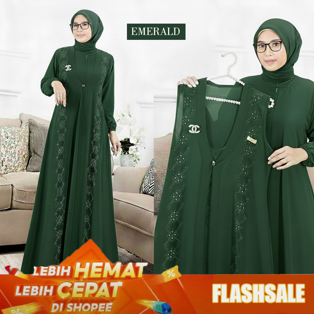 Gamis Set Outer // AILEEN SET JUMBO