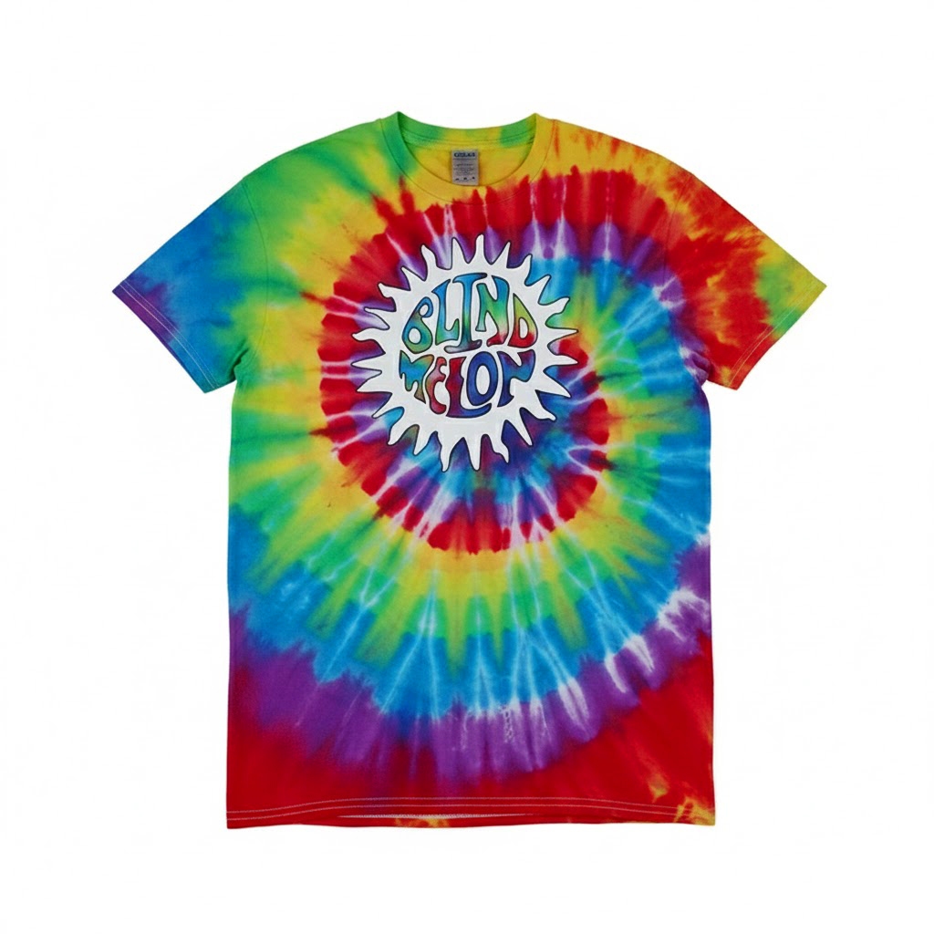 Kaos Band Blind Melon Sun Logo Tshirt Tie Dye