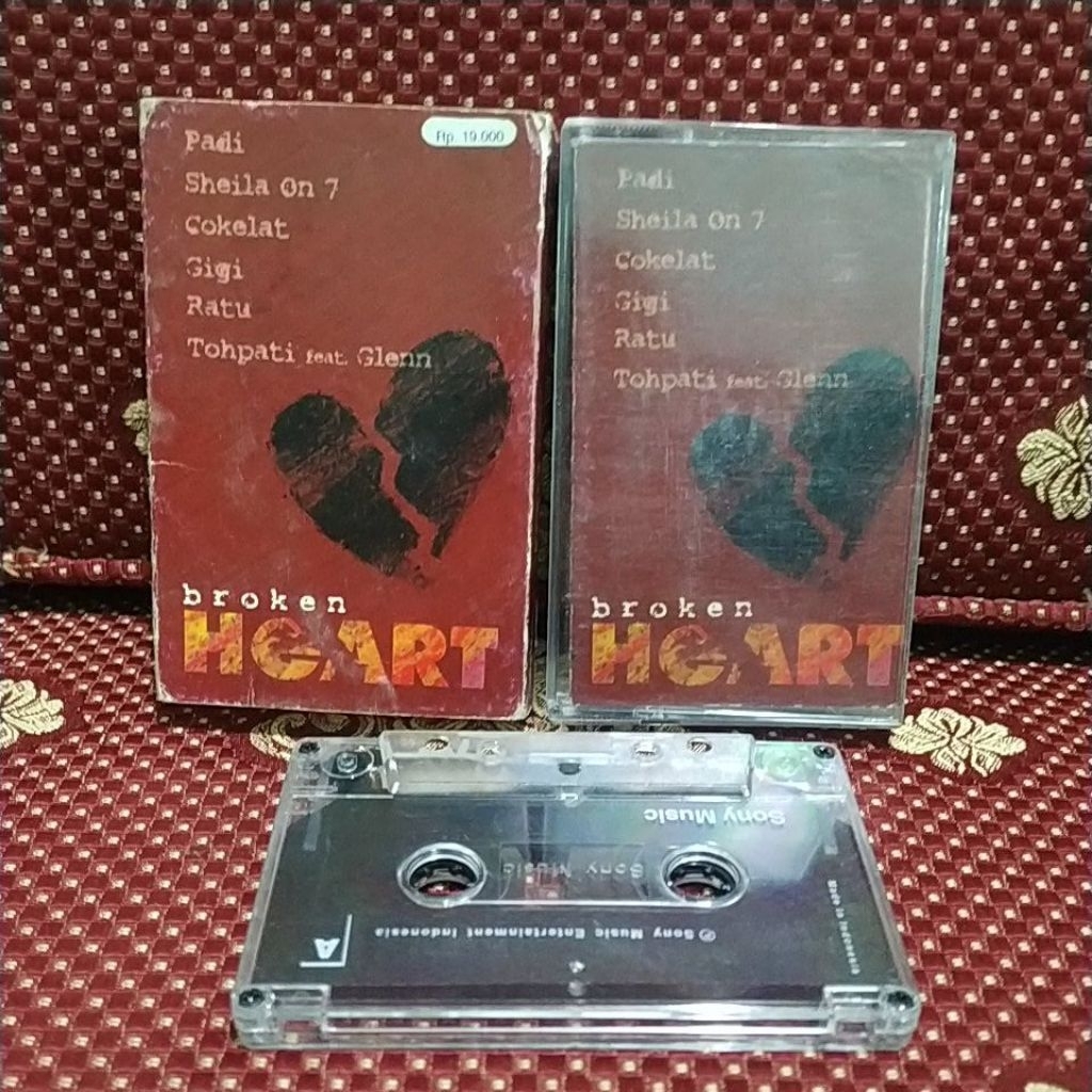 kaset pita cassette tape indonesia broken heart