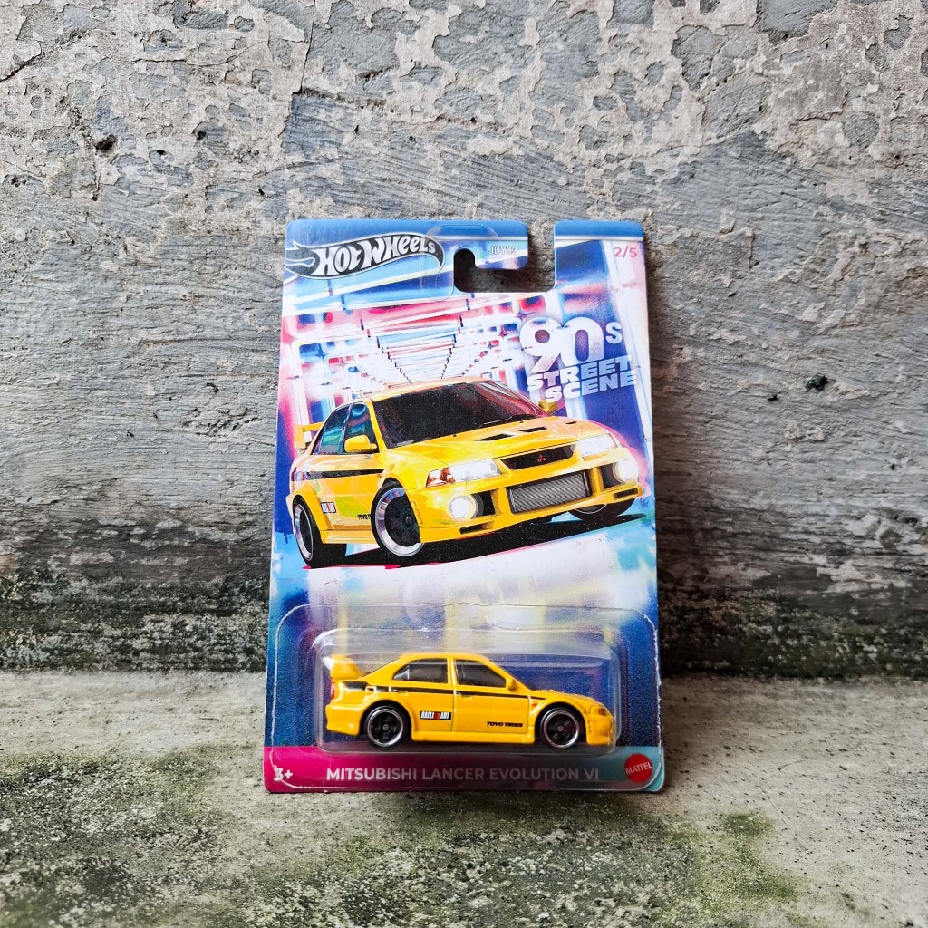 Hot Wheels 90's Street Scene Mitsubishi Lancer Evolution