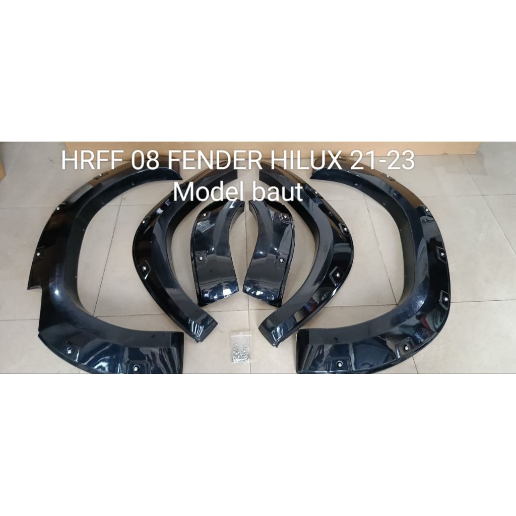 over fender mobil hilux revo 2021-2024 model baut