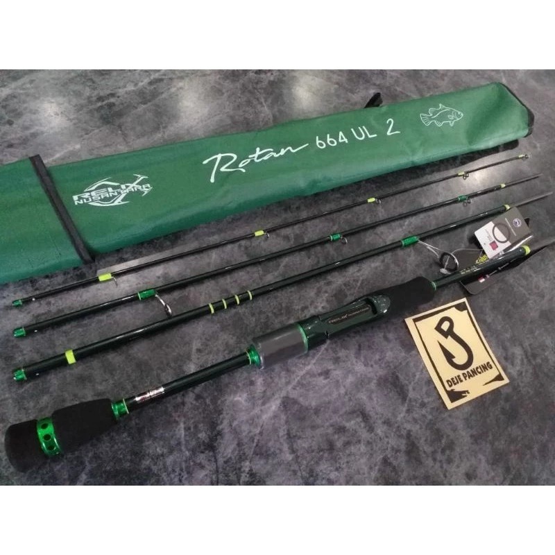Joran Relix Nusantara Rotan 664UL GEN 1 BROWN , 664UL Gen 2 Spining & Bc , 664UL Bc 5-10lb , 743 2-6