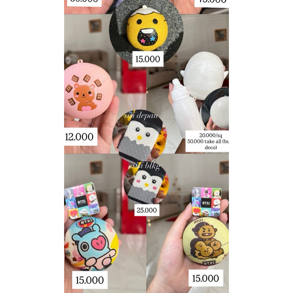 TAKE ALL SQUISHY BUNDLE (BISA NEGO)