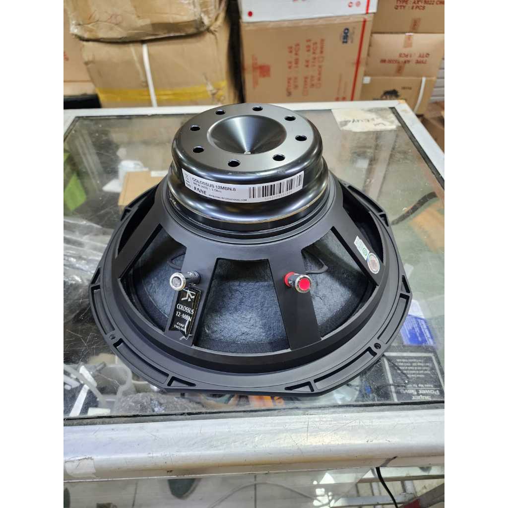 (PETI KAYU) SPEAKER 12 INCH FANE COLOSSUS 12MBN / 12-MBN ORIGINAL ENGLAND - NEO MAGNET