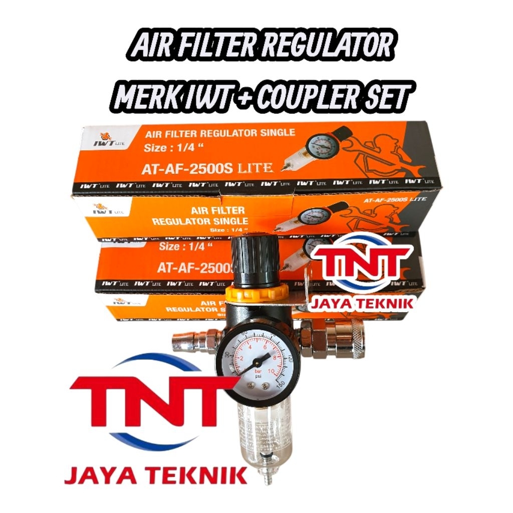 AIR FILTER REGULATOR KOMPRESOR 1/4 INCH / FILTER AIR KOMPRESOR 1/4"