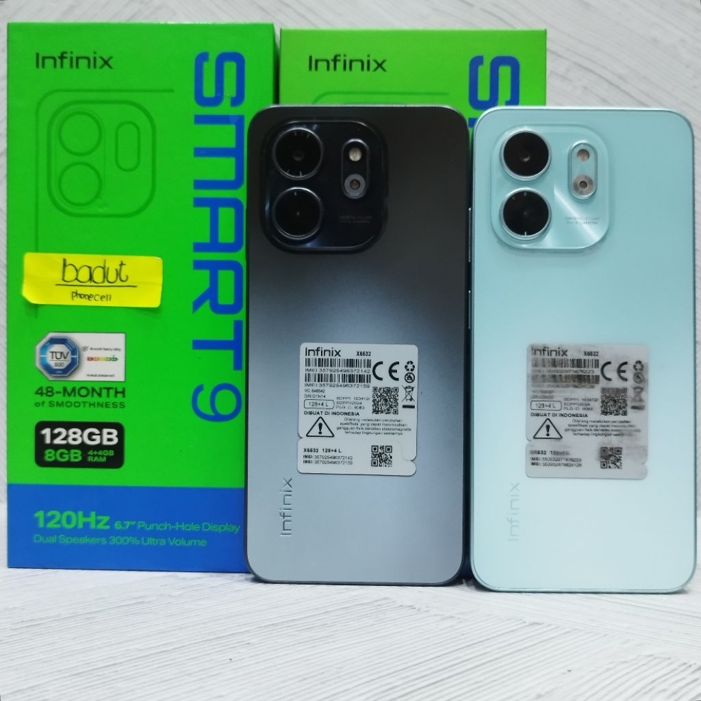 Infinix Smart 9 4/128GB Handphone Bekas Second Fullset