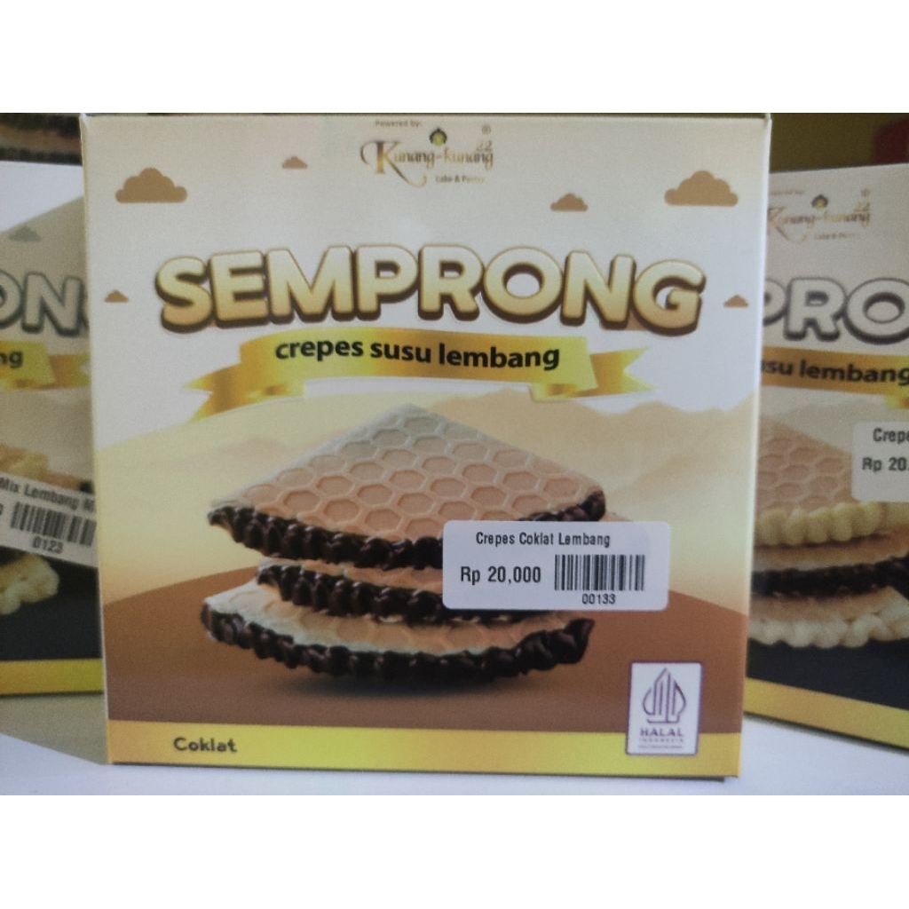 Crepes susu Lembang Semprong