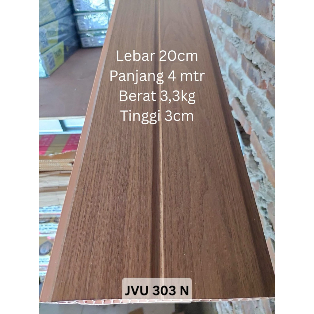 Javafon ULTRA Series 4 Meter | Plafon PVC Premium Anti Air & Rayap | Ringan & Tahan Lama