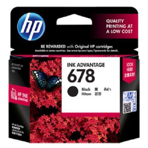 Tinta HP 678 Black HP678 HP678B Original Ink Advantage Cartridge
