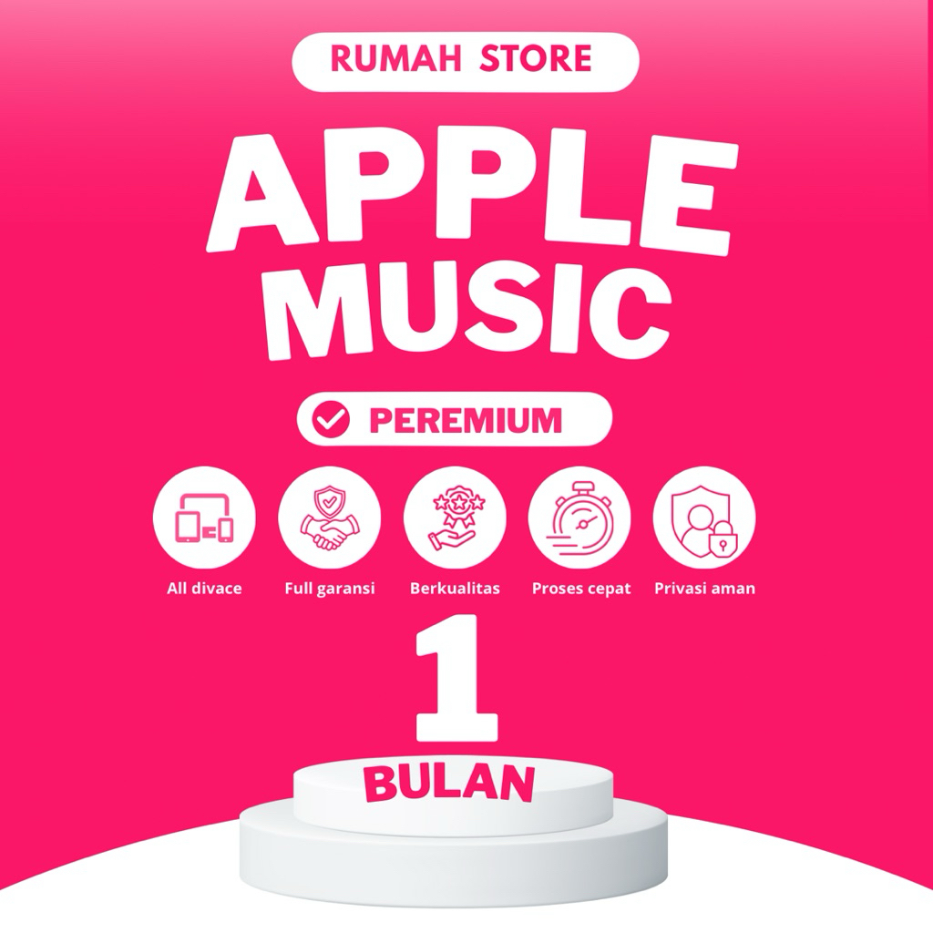 APPLE MUSIC 3BULAN PAKAI AKUN SENDIRI
