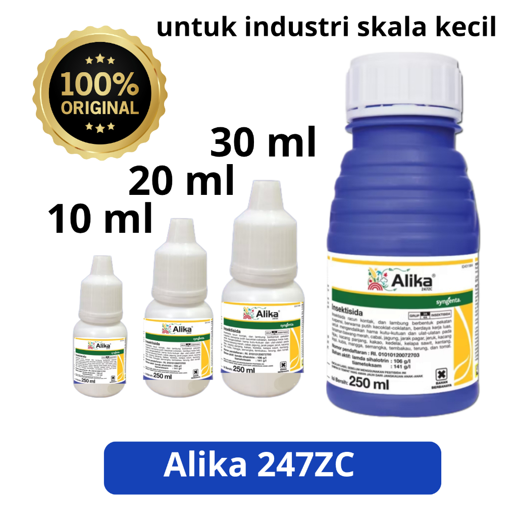 Insektisida Alika 247 ZC 10 Ml Untuk Hama Tanaman