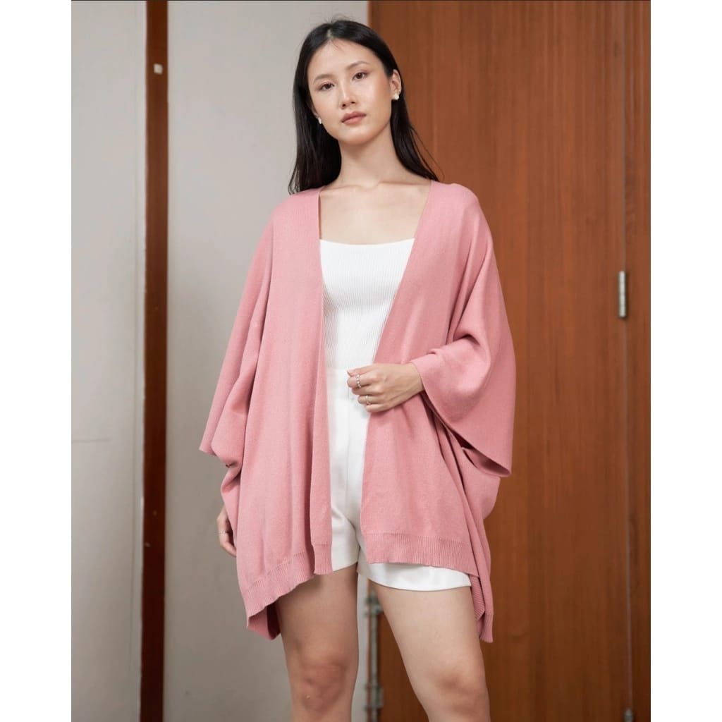 Claryn - Evie Outer Prelov Cardigan Wanita Soft Knit Premium Rompi Oter Rajut Halus