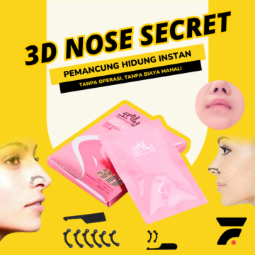 Alat Pemancung Hidung-Hidung Mancung Instan Manual - 3D Korea Nose Up Clipper - Klip Hidung Mancung