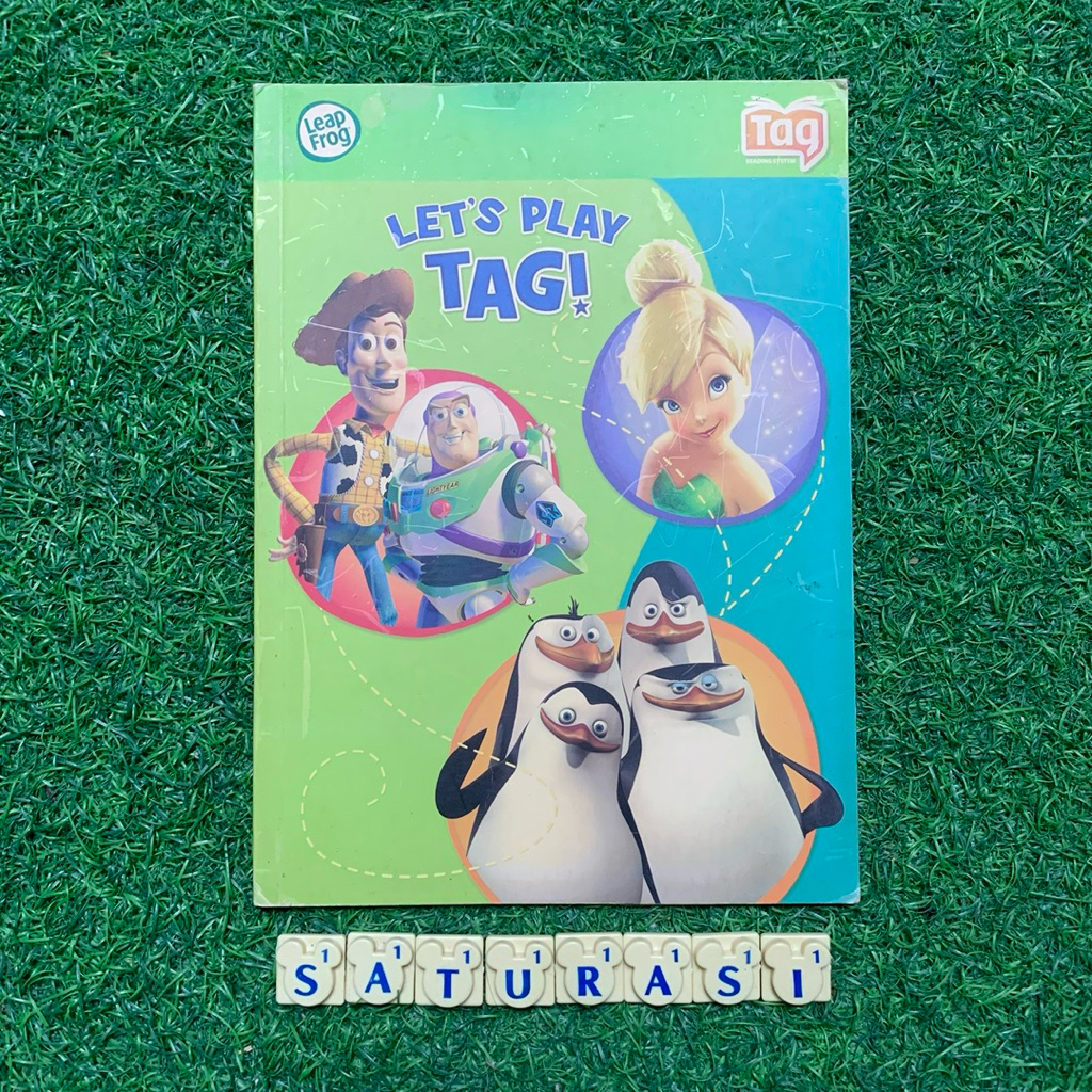 (Saturasi Preloved) Leap Frog : Let’s Play Tag 2 - Buku Anak Import