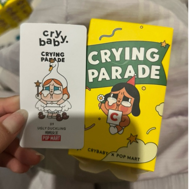 CRYBABY CRYING PARADE POPMART FIGURE SELECTED UGLY DUCKLING THE TRUMPET