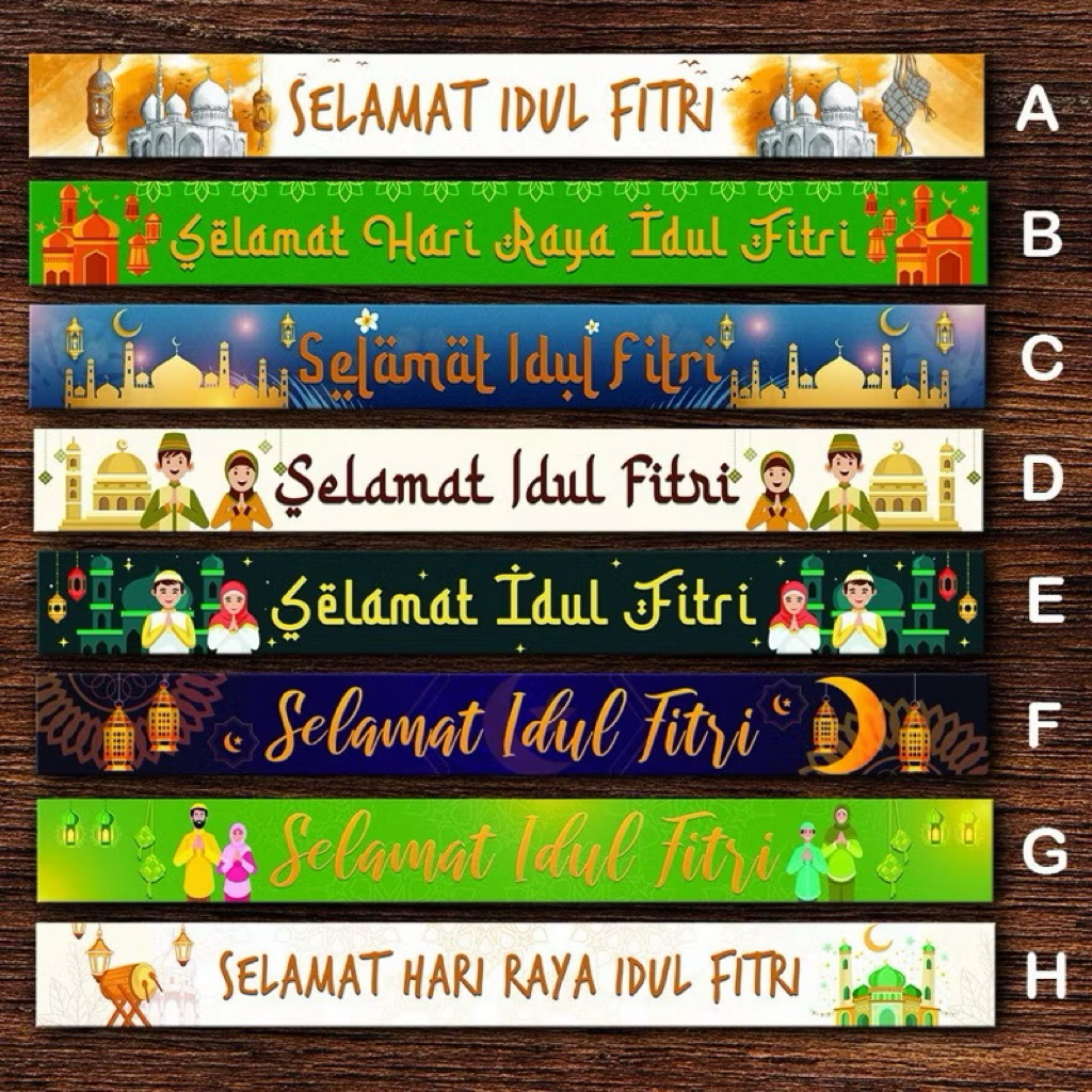 (10pcs) PITA SELEMPANG IDUL FITRI PARCEL PITA LEBARAN SELEMPANG LEBARAN UNTUK PARCEL