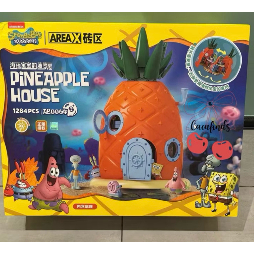 RUMAH SPONGEBOB AREA X ORIGINAL 100%