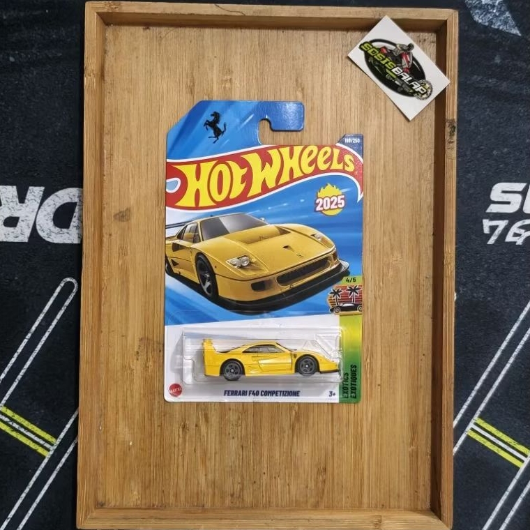 HOTWHEELS FERRARI F40 COMPETIZIONE