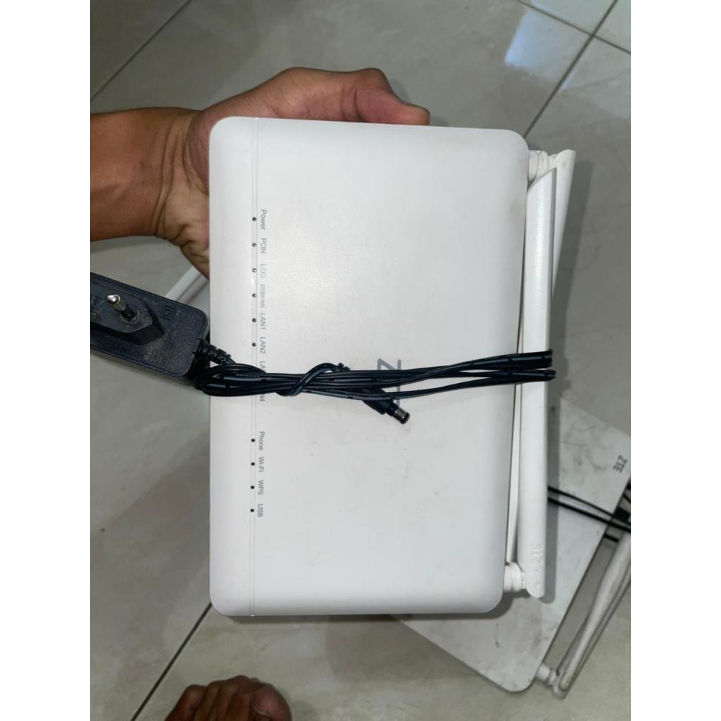 ONT MODEM ZTE GPON F670L Dual Band 2.4 GHZ & 5 GHZ