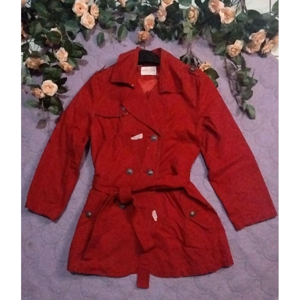 coat wanita (C5931) - korean coat -  semi coat - coat pendek